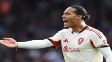 فان دايك يعزز فوز ليفربول الكبير على فرانكفورت ويتوج بجائزة رجل المباراة